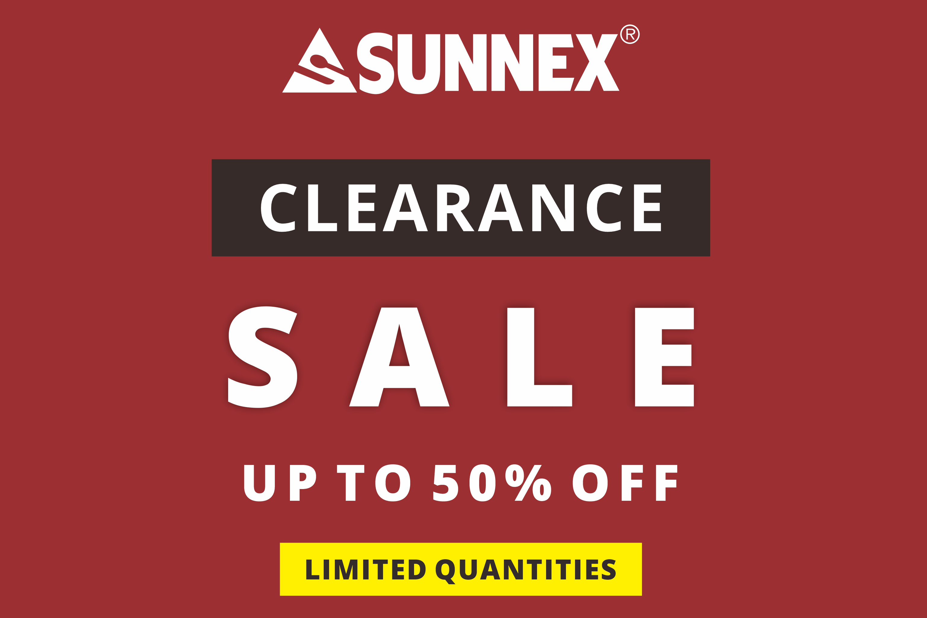 Sunnex Clearance сатылымы